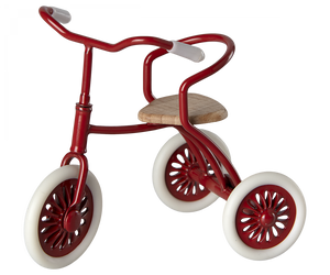 Maileg Mouse tricycle, Red