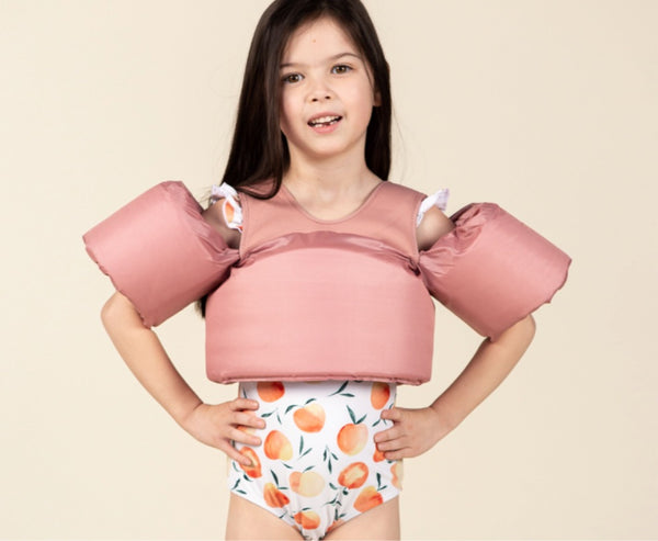 current tyed modern floaties - blush