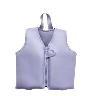 Current tyed neoprene swim float vest - purple