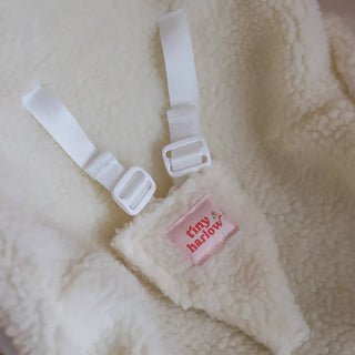 DOLL CARSEAT Sherpa by Tiny Harlow