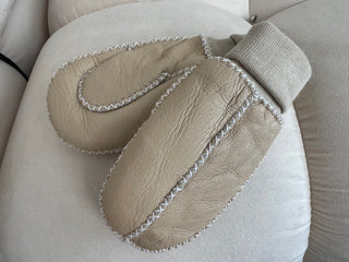 Kids Shearling Mittens