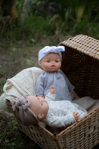 Paola Reina Rose WITH FLORAL BLOUSE AND HEADBAND - PAOLA REINA