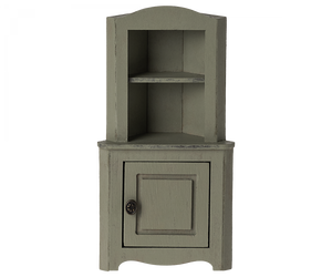 PRE-ORDER Maileg Corner Cabinet - Light Green (Mouse)