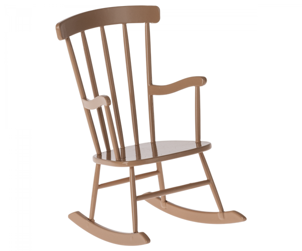 PRE-ORDER Maileg Miniature Rocking Chair - Dark Powder