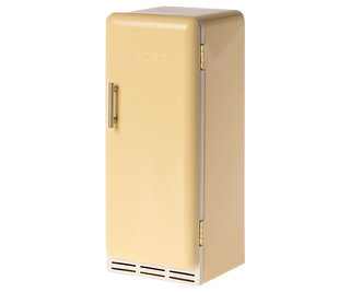 Maileg miniature fridge - yellow