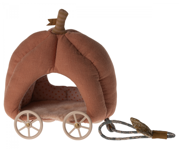 PRE-ORDER Maileg Pumpkin carriage, Mouse