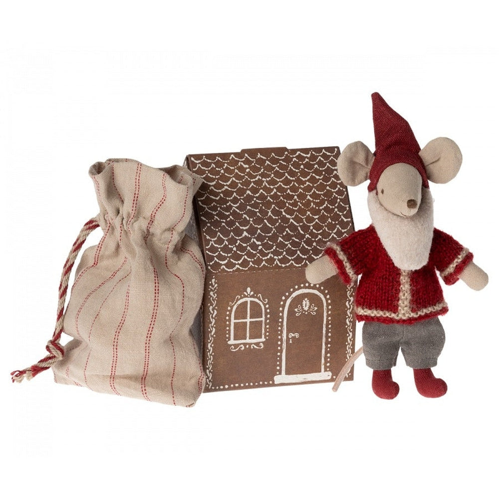PREORDER Maileg Santa Mouse gift set