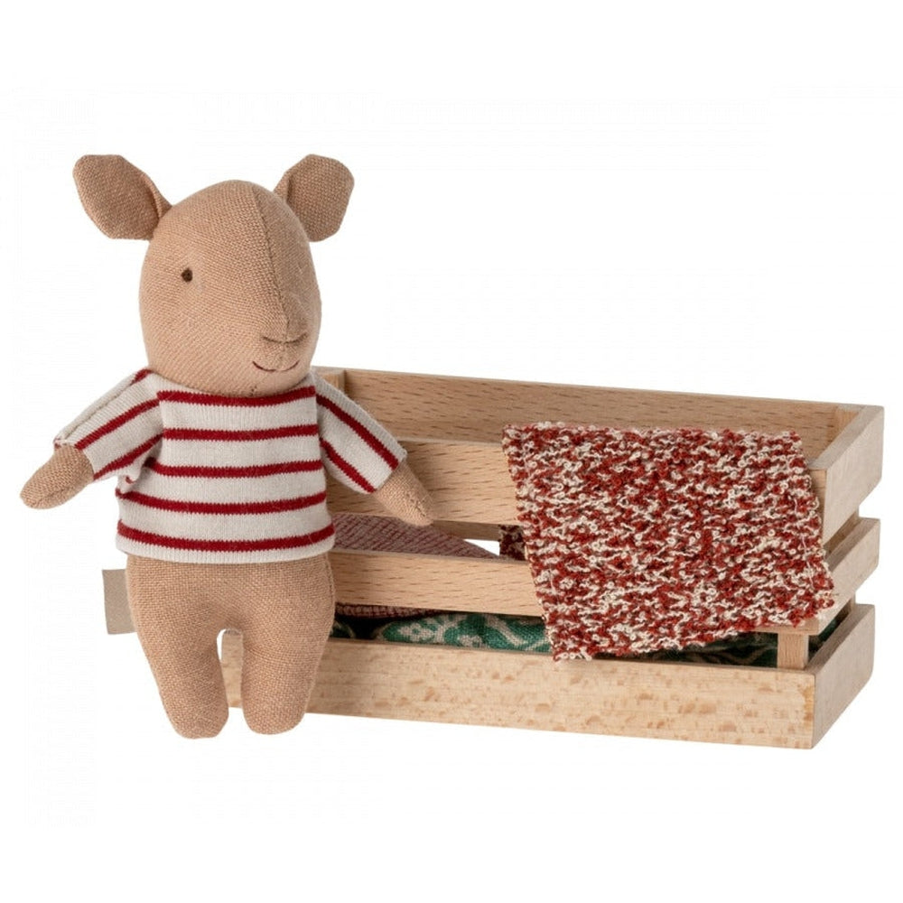 PREORDER Maileg pig in box - baby girl