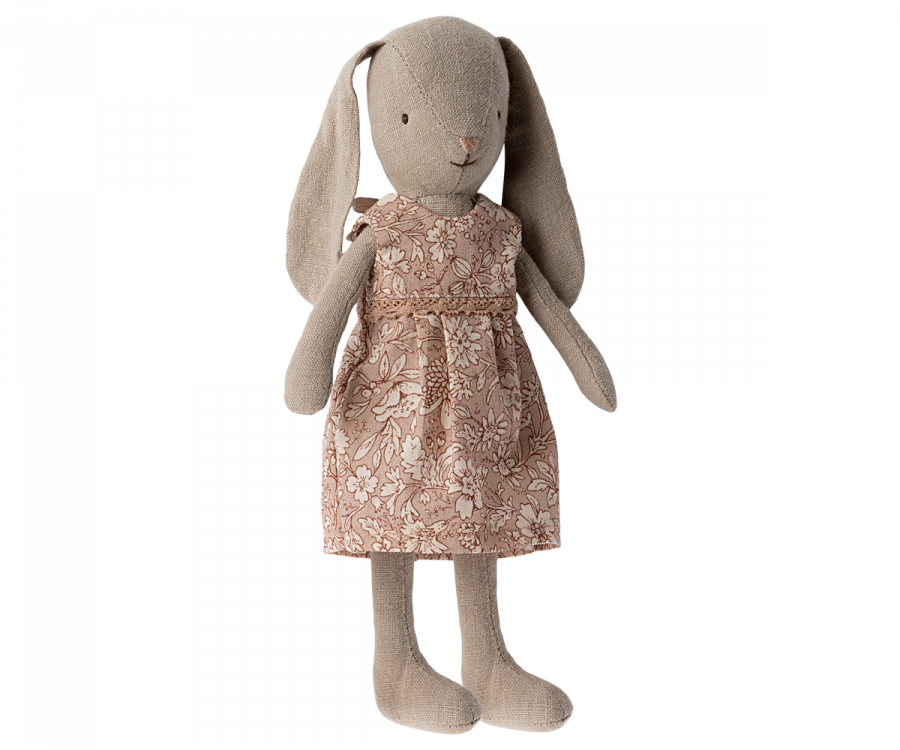 PRE-ORDER Maileg Bunny Size 1, Classic Flower Dress