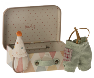 PRE-ORDER Maileg Clown Clothes in Suitcase (Little Sister/Brother)
