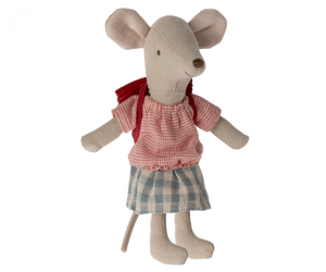 PRE-ORDER Maileg Tricycle mouse, Big sister - Red