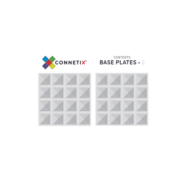 Connetix 2 piece clear base plate