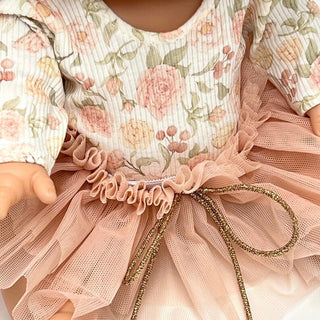 Premium Bodysuit and tutu skirt for 38/34/32 cm doll