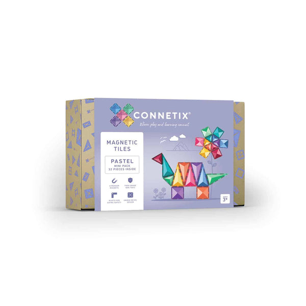 Connetix 32 piece pastel mini pack