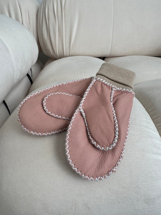 Kids Shearling Mittens