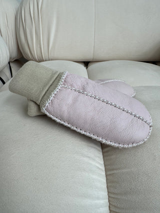 Kids Shearling Mittens