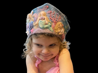 Waldorf Needle Felted Handmade Birthday Crown