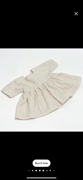 Linen doll dress