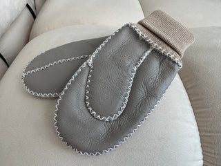 Kids Shearling Mittens