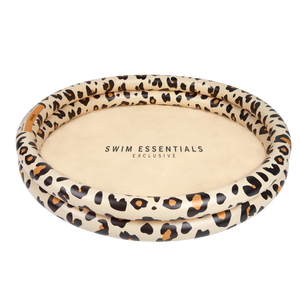 Swim Essentials Inflatable Swimming Pool - Leopard 100 cm