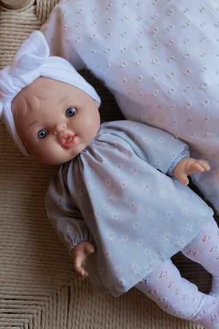 Paola Reina Rose WITH FLORAL BLOUSE AND HEADBAND - PAOLA REINA