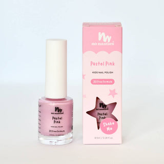 Pastel Pink Water-Based, Scratch Off Nail Polish For Kids by No Nasties
