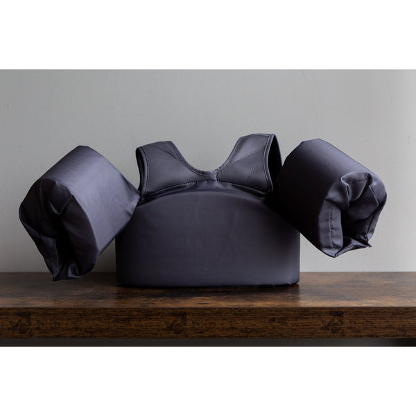 current tyed modern floaties - charcoal