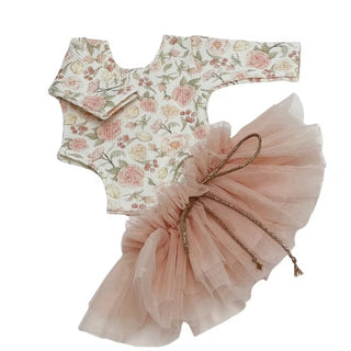 Premium Bodysuit and tutu skirt for 38/34/32 cm doll