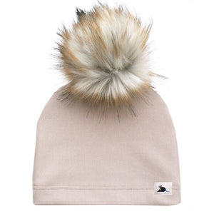 The Pom Beanie - made in Canada Fawn