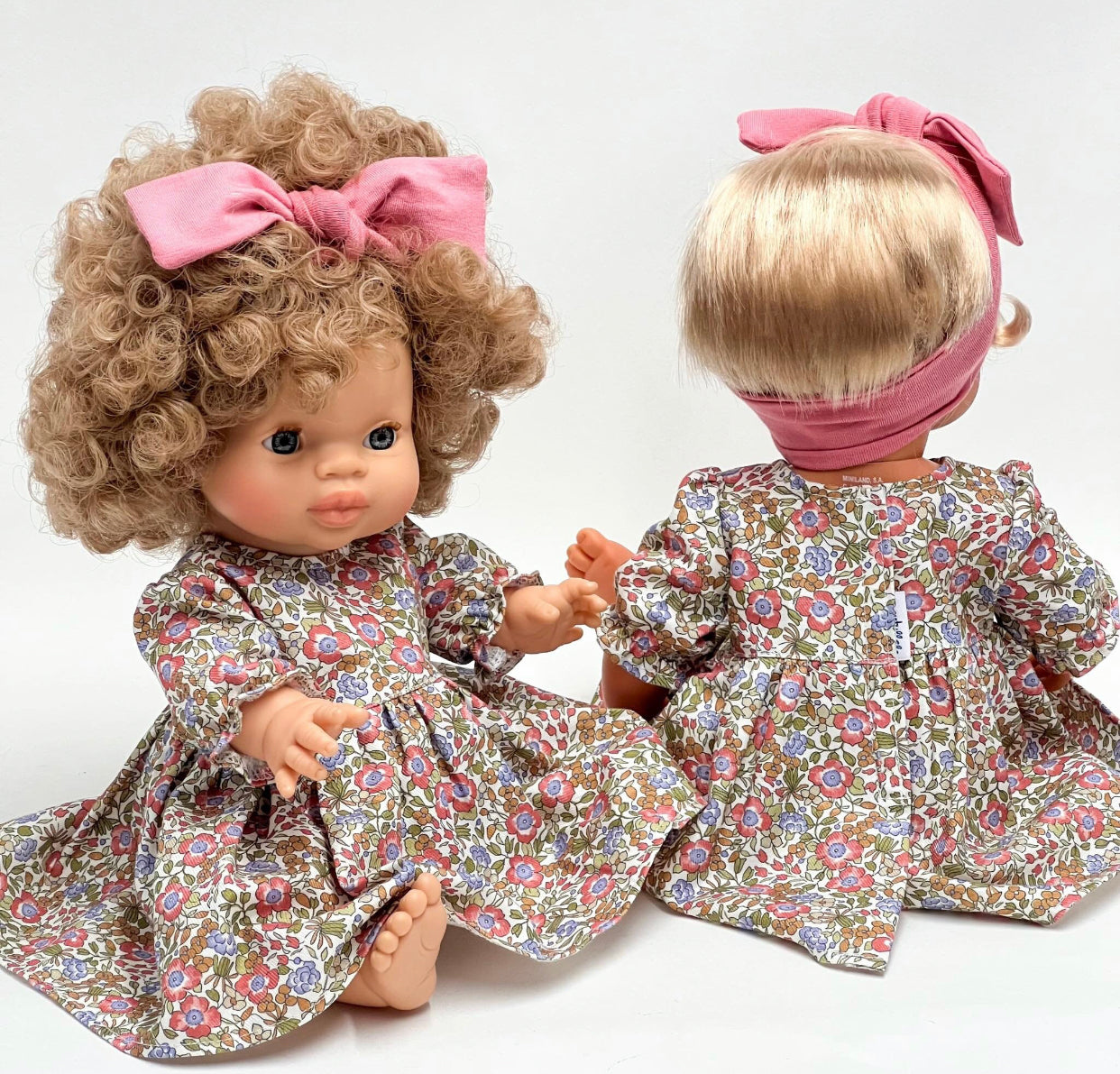 Spring Floral doll dress for 38/34/32 cm doll
