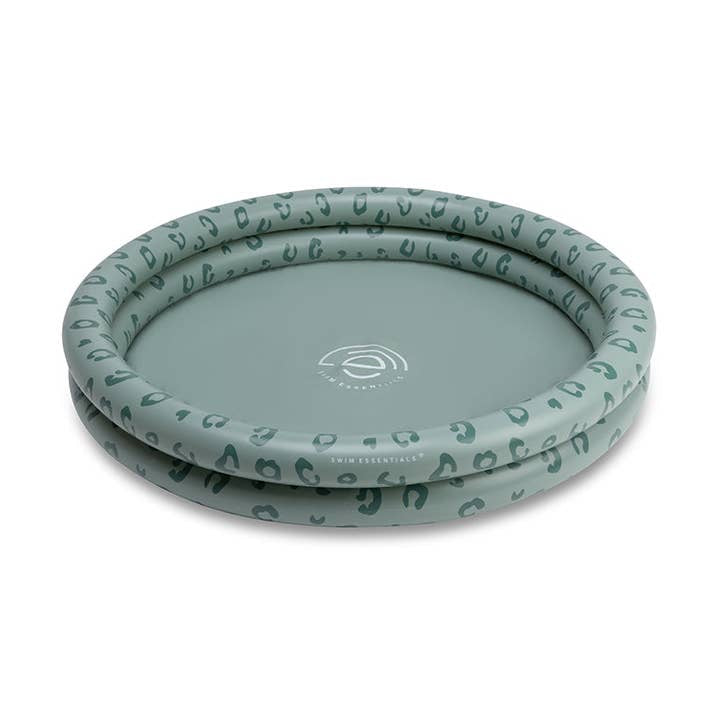 Swim Essentials Inflatable Swimming Pool - Green Leopard 100 cm ...