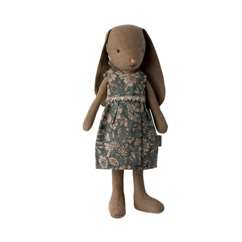 maileg bunny size 1 brown dress