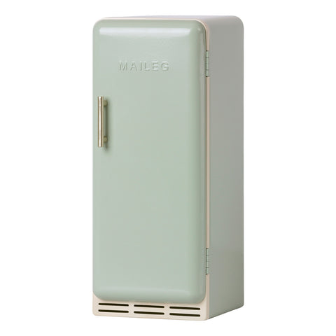 maileg miniature fridge, mint
