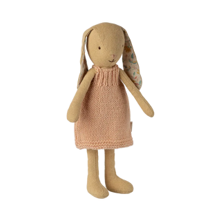 Maileg bunny, size 1 - cream yellow - knitted dress 2026
