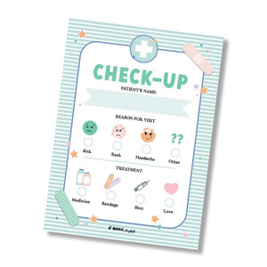 Magic Playbook Doctor Check-up Notepad
