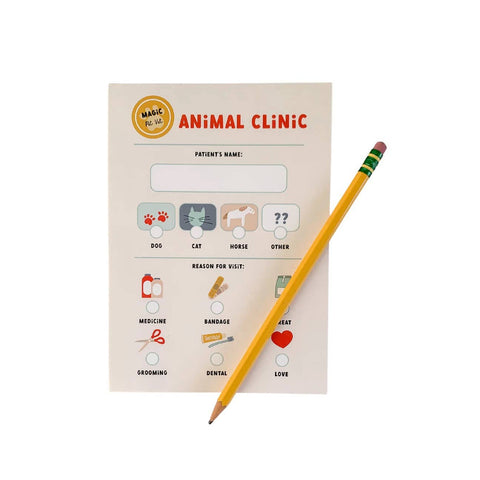Magic Playbook Animal Clinic notepad