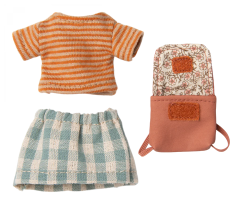 Maileg clothes and bag set for big sister mouse
