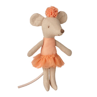 PRE-ORDER Maileg Ballerina Mouse - Apricot (Little Sister)