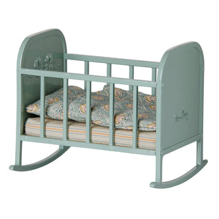 PRE-ORDER Maileg Cradle - Blue Mint (MY Rabbit) - NEW 2026