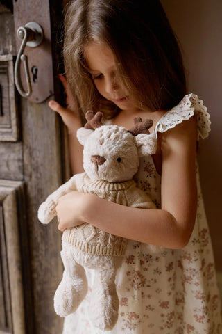 Jamie Kay Snuggle Bunnies Plush Holiday Fable Deer