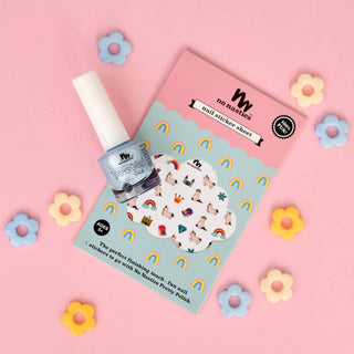 Unicorn Nail Stickers by No Nasties