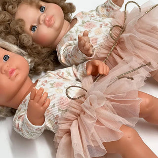 Premium Bodysuit and tutu skirt for 38/34/32 cm doll