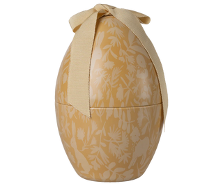 PRE-ORDER Maileg Metal Easter Egg - Cream Yellow (Medium)