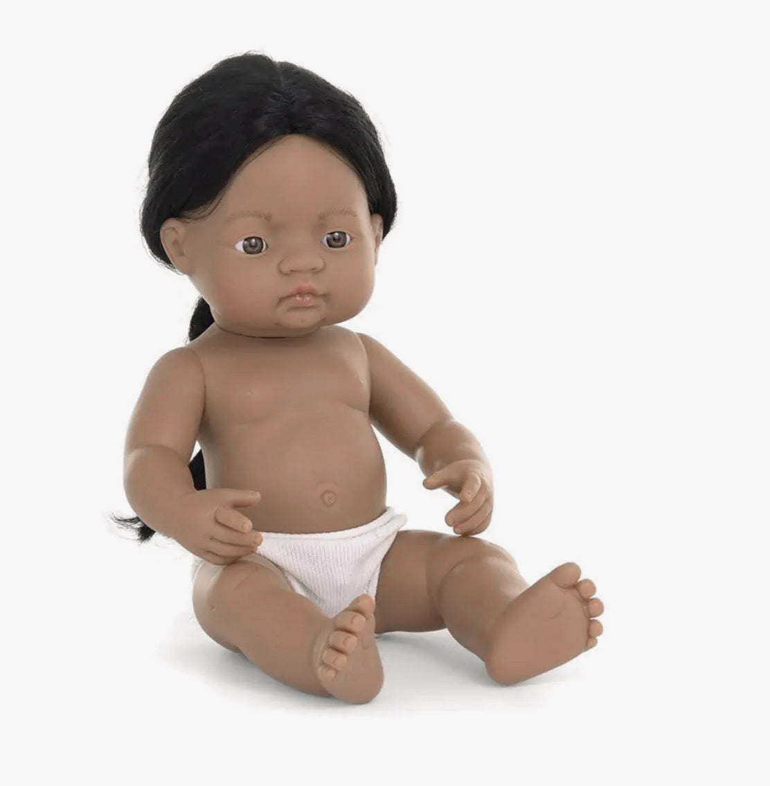 Miniland Native American Indigenous doll boy 38 cm