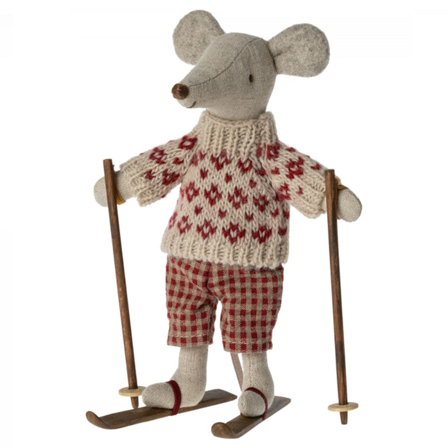 PREORDER Maileg winter mouse mum with ski set