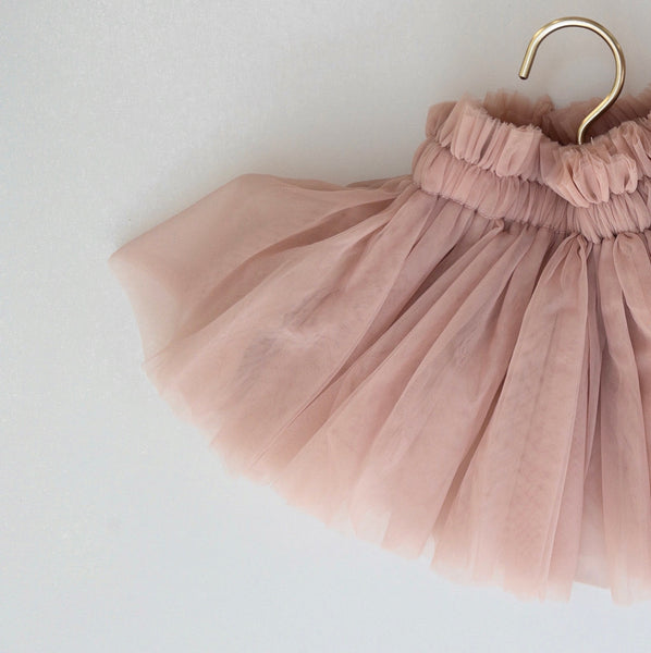 Children's Tulle Skirt Vintage Pink