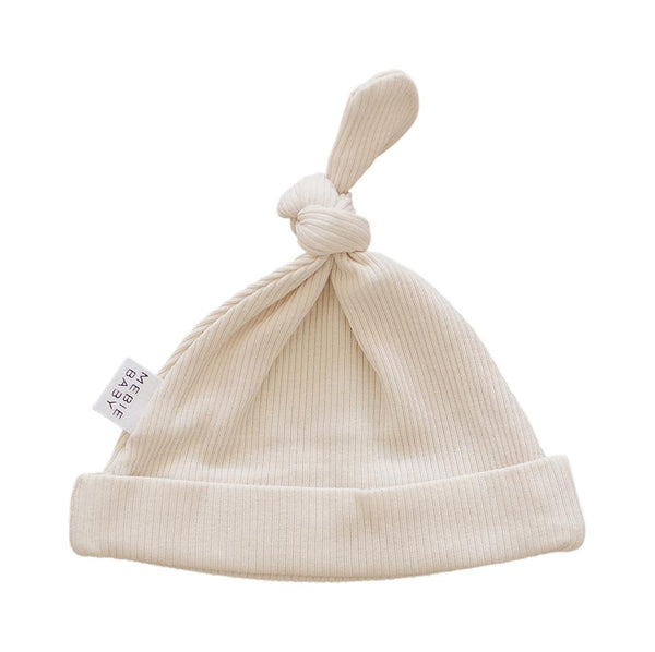 NEW organic ribbed newborn hat by mebie baby - 5 COLOURS