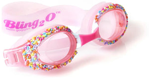 Bling2O Kids Swim Goggles Angel Cake Pink Cake Pop