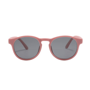 children's shatterproof polarized sunglasses blush