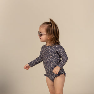 children's shatterproof polarized sunglasses beige –